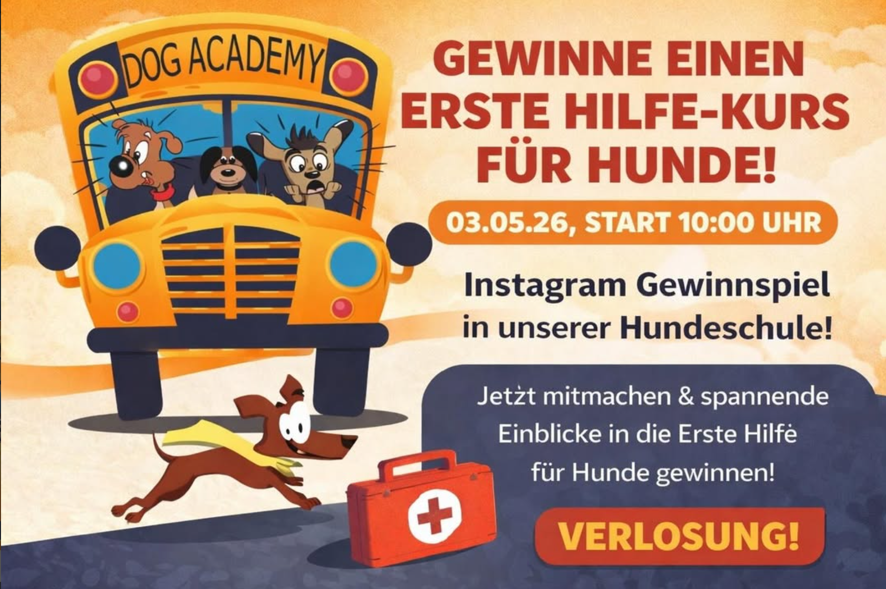 Erste-Hilfe-Kurs für Hunde